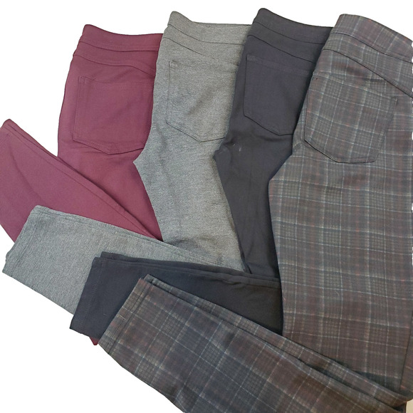 Maurice Lot of 4 Fall Colors Stretch Jeans Women's S-R Work Office School Pants - Picture 1 of 12